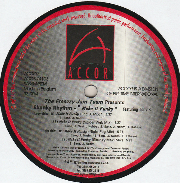 The Freezzy Jam Team - Make It Funky | Accor (ACC 974103) - 2 The Freezzy Jam Team - Make It Funky | Accor (ACC 974103) - 2