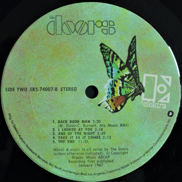 The Doors - The Doors | Elektra (EKS-74007) - 4 The Doors - The Doors | Elektra (EKS-74007) - 4