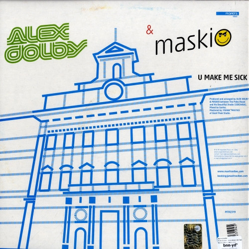 Alex Dolby & Maskio - Tokyo Zoo / U Make Me Sick | Mantra Vibes (MTR2319) - 2