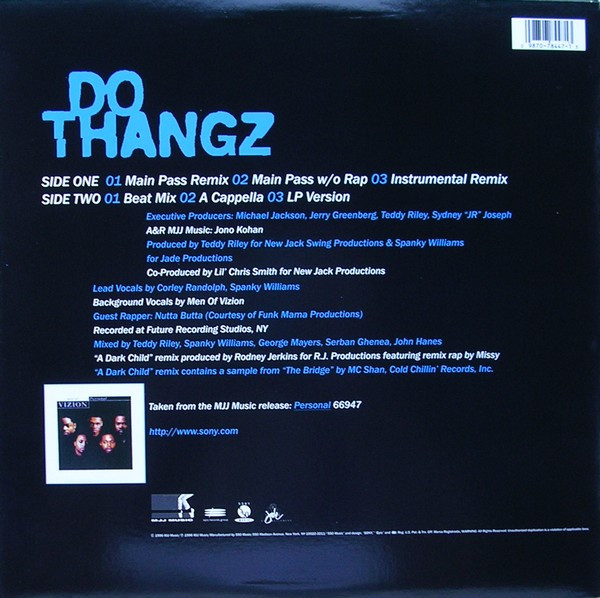 Men Of Vizion - Do Thangz | 550 Music (46 78447)