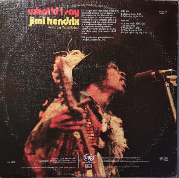 Jimi Hendrix - What'd I Say | Music For Pleasure (MFP 5278) - 2 Jimi Hendrix - What'd I Say | Music For Pleasure (MFP 5278) - 2