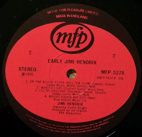 Jimi Hendrix - What'd I Say | Music For Pleasure (MFP 5278) - 4 Jimi Hendrix - What'd I Say | Music For Pleasure (MFP 5278) - 4
