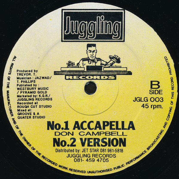 Don Campbell - See It In Your Eyes | Juggling Records (JGLG 003) - 2