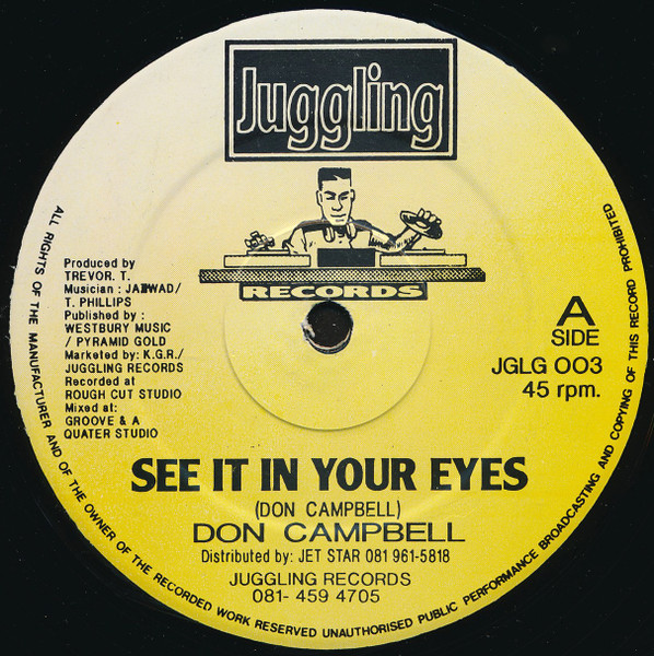 Don Campbell - See It In Your Eyes | Juggling Records (JGLG 003)