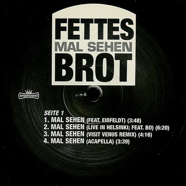 Fettes Brot - Mal Sehen | Alternation (INT 125.073) - 3
