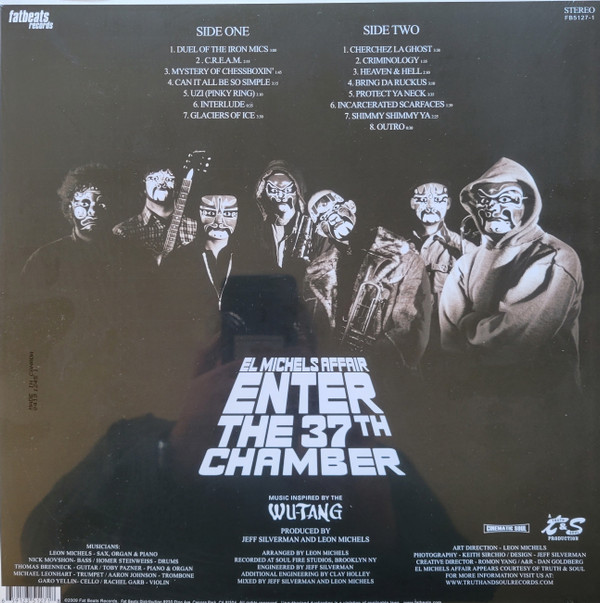 El Michels Affair - Enter The 37th Chamber | Fat Beats (FB 5127-1) - main