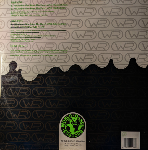 First Impact - (Another One Bites The Dust) WAR | World Dance Records (WDRX 1) - 2 First Impact - (Another One Bites The Dust) WAR | World Dance Records (WDRX 1) - 2