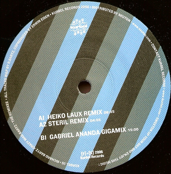 Richard Bartz - Crazy Mad Bartz Remixes | Kurbel (KURBEL036) - 2 Richard Bartz - Crazy Mad Bartz Remixes | Kurbel (KURBEL036) - 2