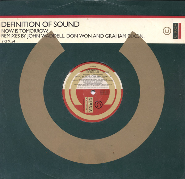 Definition Of Sound - Now Is Tomorrow | Circa (YRTX 54)