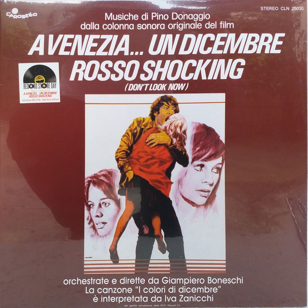 Pino Donaggio , Orchestrate E Dirette Da Giampiero Boneschi è Interpretata Da Iva Zanicchi - A Venezia... Un Dicembre Rosso Shocking (Don't Look Now) | Vinyl Magic (VMLP210)