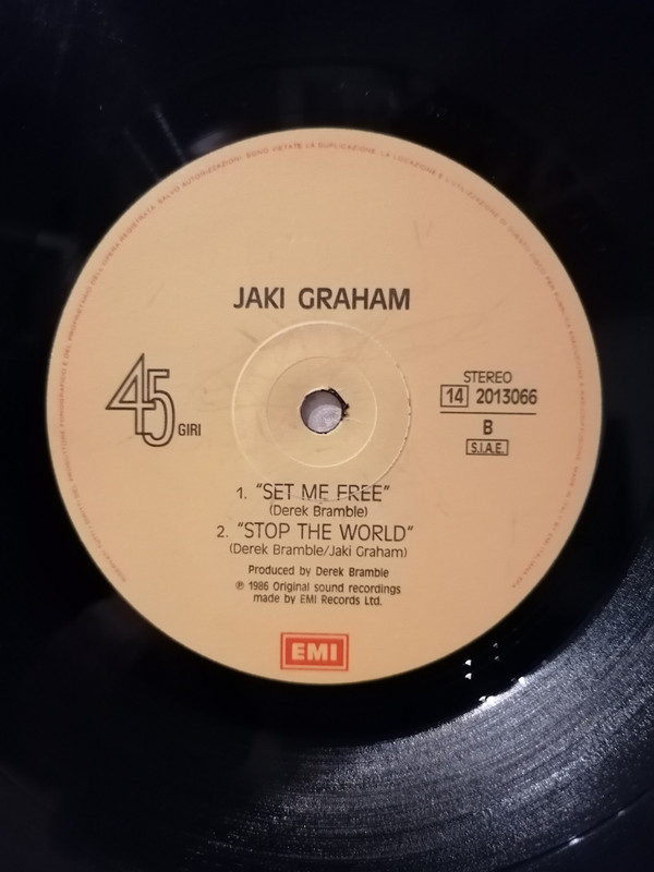Jaki Graham - Set Me Free | EMI (14 2013066) - 2