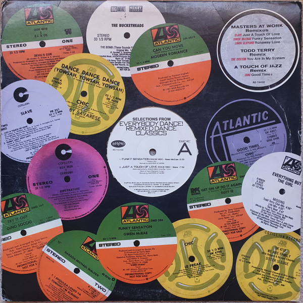 Various - Selections From - Everybody Dance! Remixed Dance Classics | Rhino Records (R0 74458) - 5