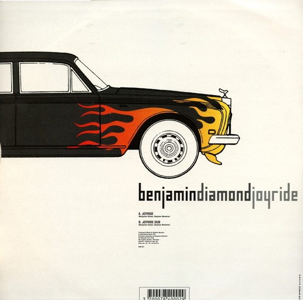Benjamin Diamond - Joyride | Diamond Traxx (DIAM 001) - 2