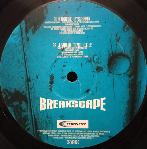 Various - Breakscape | Compulsive (CSVILP 003) - 3