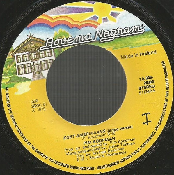 Pim Koopman - Kort Amerikaans | Bovema Negram (1A 006-26390) - 4