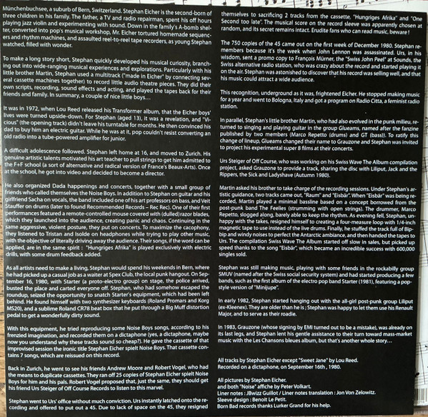 Stephan Eicher - Spielt Noise Boys | Born Bad Records (024) - 4