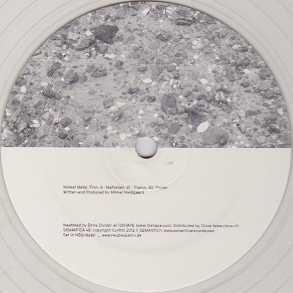 Mikkel Metal - Fron | Semantica Records (SEMANTICA 48) - main