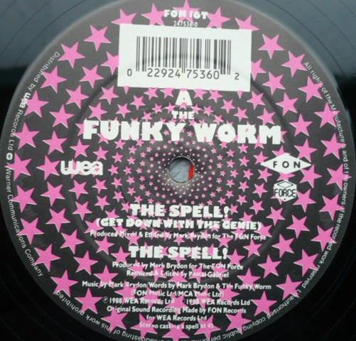 Funky Worm - The Spell! (Get Down With The Genie) | Fon Records (FON 16T) - 2