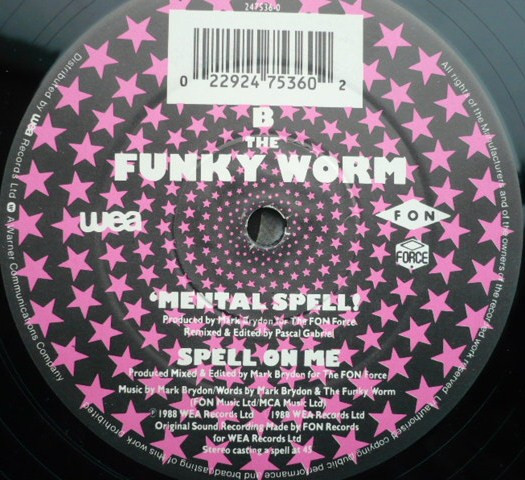 Funky Worm - The Spell! (Get Down With The Genie) | Fon Records (FON 16T) - 3