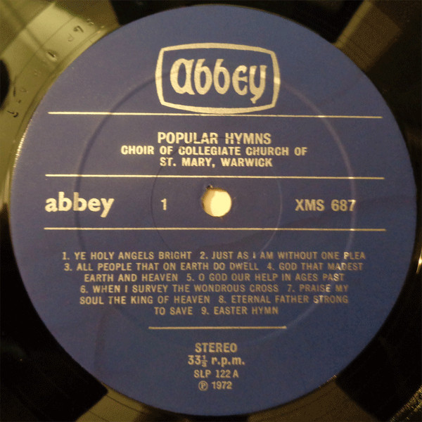 Choir of the Collegiate Church of St. Mary of Warwick - 18 Popular Hymns | Abbey (XMS 687) - 3 Choir of the Collegiate Church of St. Mary of Warwick - 18 Popular Hymns | Abbey (XMS 687) - 3