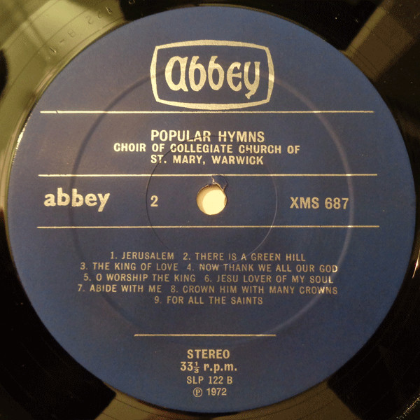 Choir of the Collegiate Church of St. Mary of Warwick - 18 Popular Hymns | Abbey (XMS 687) - 4 Choir of the Collegiate Church of St. Mary of Warwick - 18 Popular Hymns | Abbey (XMS 687) - 4