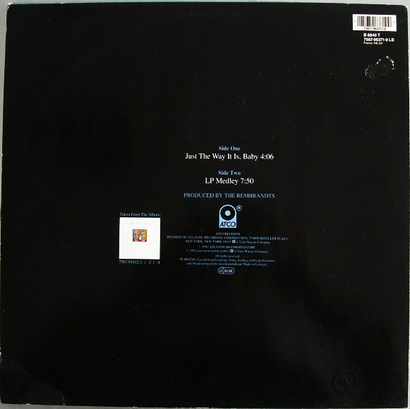 The Rembrandts - Just The Way It Is, Baby | ATCO Records (7567-96371-0) - 2