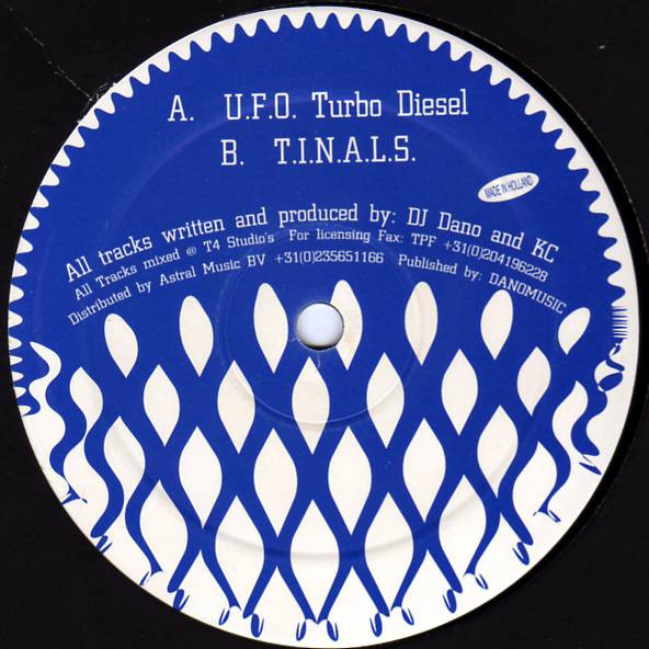 DJ Dano & KC - U.F.O. Turbo Diesel / T.I.N.A.L.S. | The Party Freakz (TPF 002)