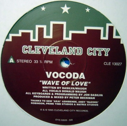 Vocoda - Wave Of Love | Cleveland City (CLE 13027) - main