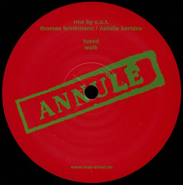 Thomas Brinkmann / Natalie Beridze - Annulé Remixe | Max Ernst (max.E.18)