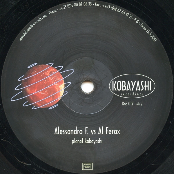 Alessandro F. - Car Crash / Planet Kobayashi | Kobayashi Recordings (Kob 019) - 4