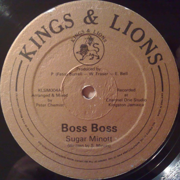 Sugar Minott / Michael Palmer - Boss Boss / Higgler Woman | Kings & Lions (KLSM 004) Sugar Minott / Michael Palmer - Boss Boss / Higgler Woman | Kings & Lions (KLSM 004)