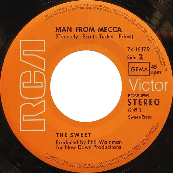 The Sweet - Little Willy | RCA Victor (74-16179) - 4