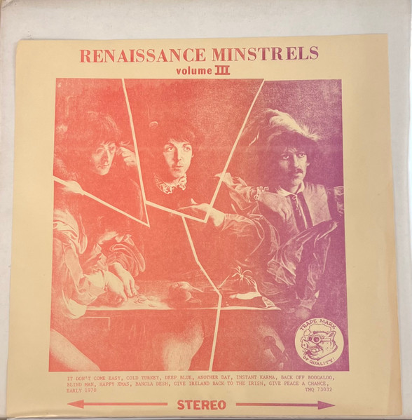 The Beatles - Renaissance Minstrels Volume III | Trade Mark Of Quality (73032) - 4