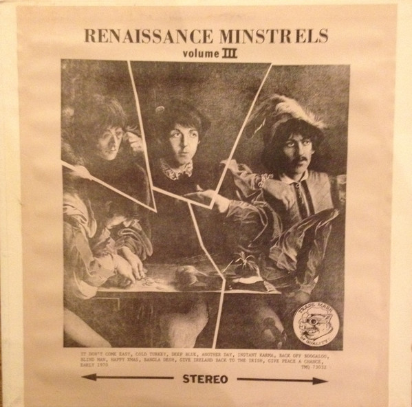 The Beatles - Renaissance Minstrels Volume III | Trade Mark Of Quality (73032) - main