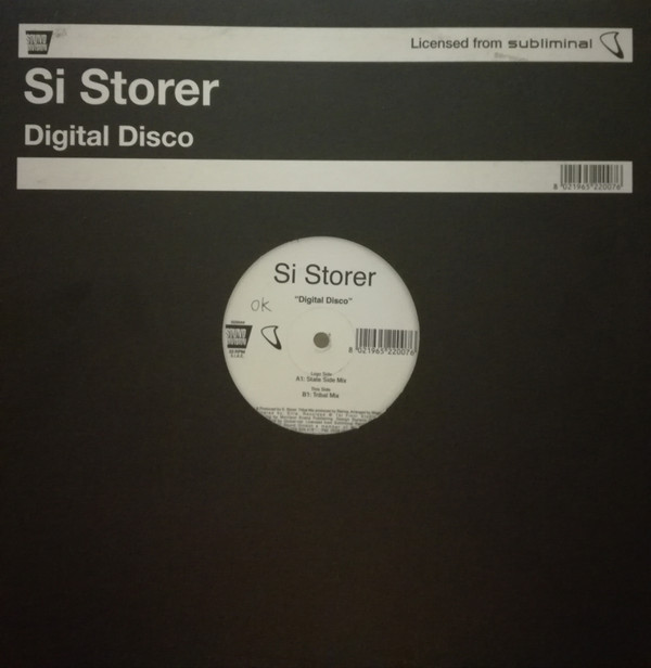 Si Storer - Digital Disco | Sound Division (SD 0044) - main