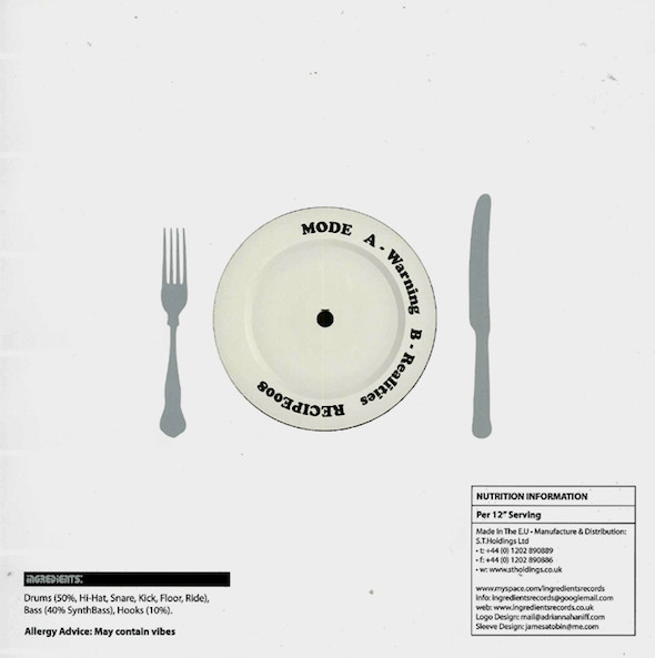 Mode - Warning / Realities | Ingredients Records (RECIPE008)