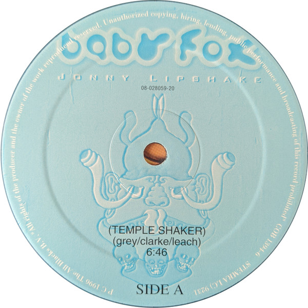 Baby Fox - Jonny Lipshake | Malawi Records (COB 1394-6) - 2