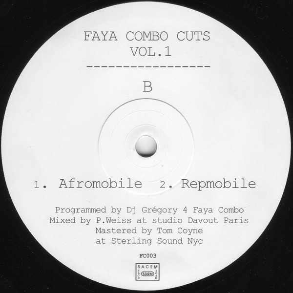 DJ Gregory - Faya Combo Cuts Vol. 1 | Faya Combo (FC003) - 4