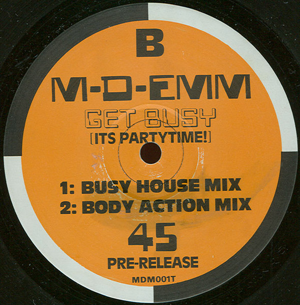 M-D-Emm - Get Busy (It's Partytime!) | Republic Records (MDM001T) - 2 M-D-Emm - Get Busy (It's Partytime!) | Republic Records (MDM001T) - 2