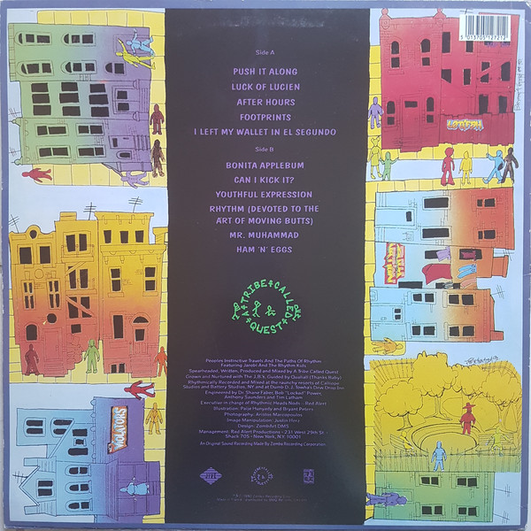 A Tribe Called Quest - People's Instinctive Travels And The Paths Of Rhythm | Jive (HIP 96) - 2