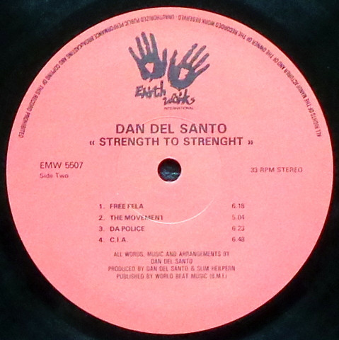 Dan Del Santo - Strength To Strength | Earthworks International (EMW 5507) - 4