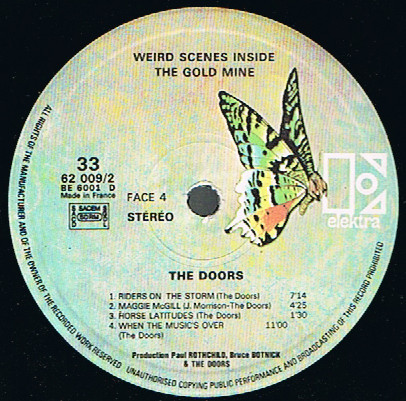 The Doors - Weird Scenes Inside The Gold Mine | Elektra (62009) - 4