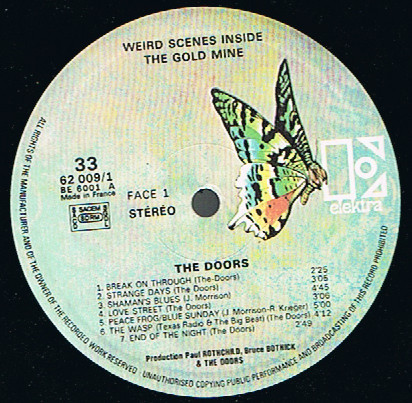 The Doors - Weird Scenes Inside The Gold Mine | Elektra (62009) - 3