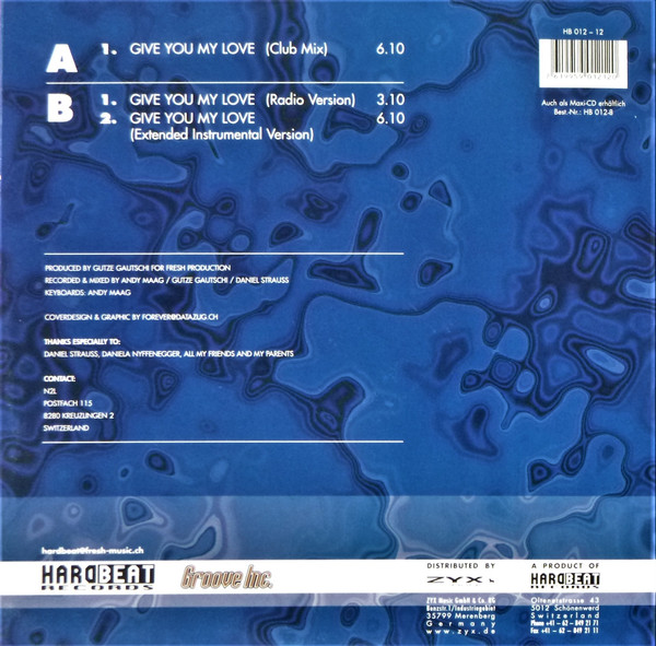 N2L - Give You My Love | HardBeat Records (HB 012-12) - 2