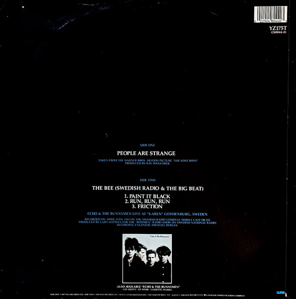 Echo & The Bunnymen - People Are Strange | WEA (YZ175T) - 2 Echo & The Bunnymen - People Are Strange | WEA (YZ175T) - 2