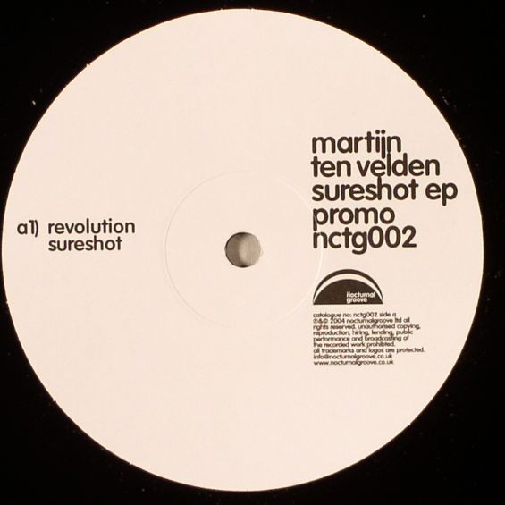 Martijn ten Velden - Sureshot EP | Nocturnal Groove (nctg002)