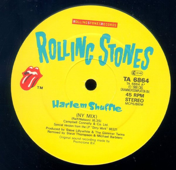 The Rolling Stones - Harlem Shuffle | Rolling Stones Records (TA 6864) - 3
