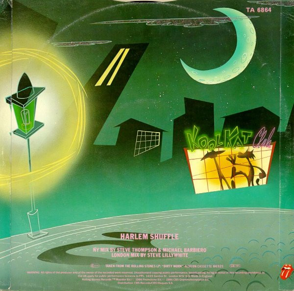 The Rolling Stones - Harlem Shuffle | Rolling Stones Records (TA 6864) - 2