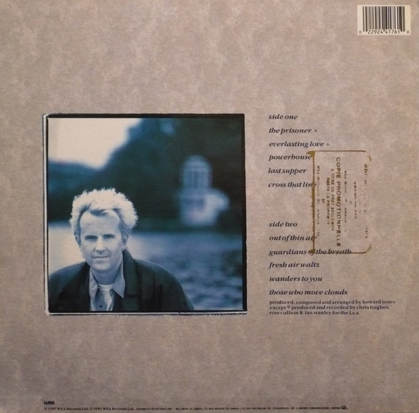 Howard Jones - Cross That Line [Vinyl] | WEA (24 41761) - 2