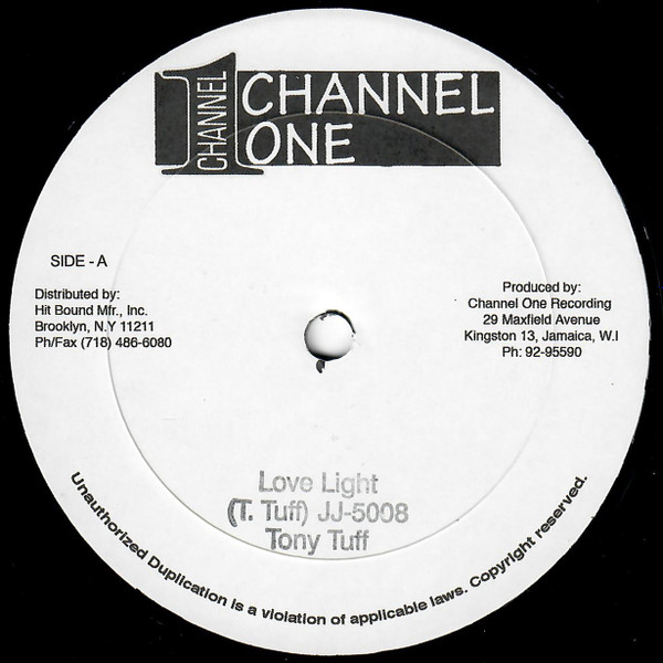 Tony Tuff - Love Light | Channel One (JJ-5008) - main